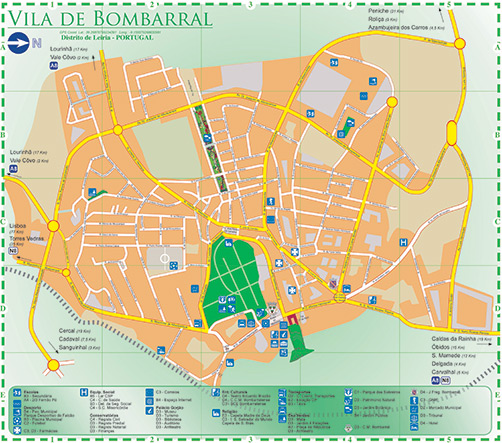 mapa bombarral red